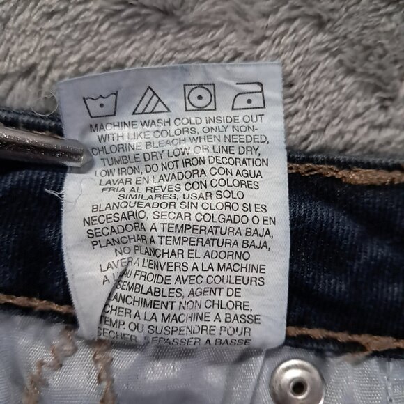 Wrangler Aura Jean Women 35x30, Tag 14 Tall Raw Hem Slimming Stretch Bootcut - Picture 14 of 14